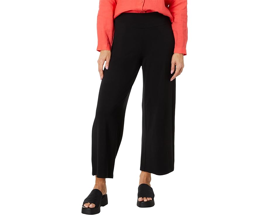 アイリーンフィッシャー パンツ 黒色 ブラック レディース 【 EILEEN FISHER ANKLE PANT / BLACK 】 レディースファッション ボトムス｜スニケス