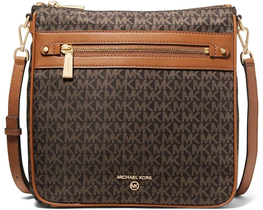 マイケルマイケルコース 茶色 ブラウン レディース 【 MICHAEL MICHAEL KORS JET SET CHARM LARGE NORTH/SOUTH CROSSBODY / BROWN ACORN 】 バッグ レディースバッグ ハンドバッグ｜スニケス