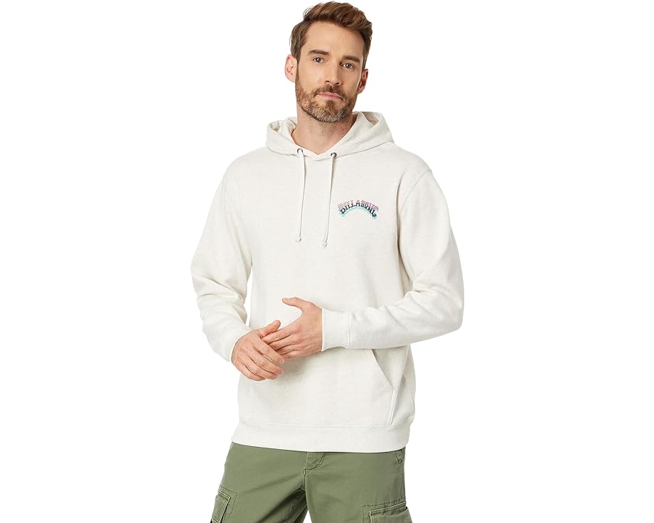 ビラボン フーディー パーカー 灰色 グレー ヘザー メンズ 【 BILLABONG SHORT SANDS HOODIE / LIGHT GREY HEATHER 】 メンズファッション トップス