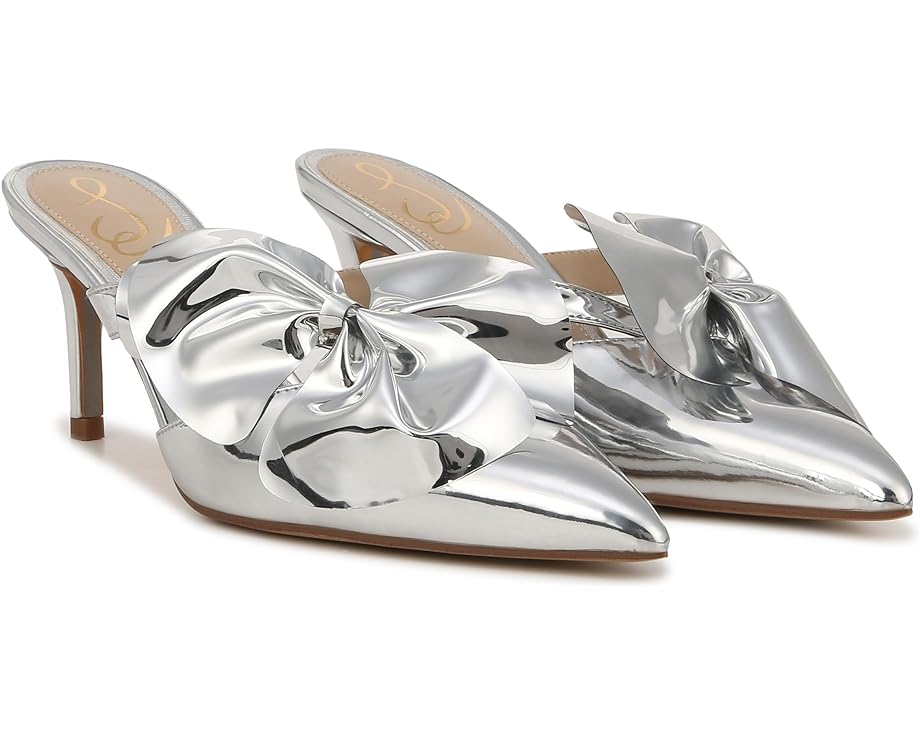 サムエデルマン 銀色 シルバー レディース 【 SAM EDELMAN VERANDA 2 / SOFT SILVER 】 パンプス