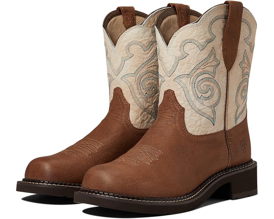 アリアット ウェスタン ブーツ レディース 【 ARIAT FATBABY HERITAGE TESS WESTERN BOOT / TORTUGA CREMA 】