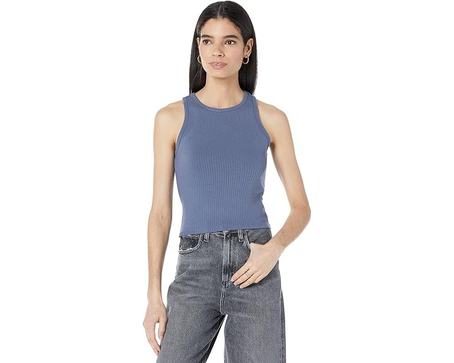 スプレンディッド 貯蔵タンクとっ始め 紺色 米国海軍 レディース 【 SPLENDID ECO SUPERSOFT RIB TANK / SOFT NAVY 】 レディース流行り物 トップス ティーシャツ カットソー