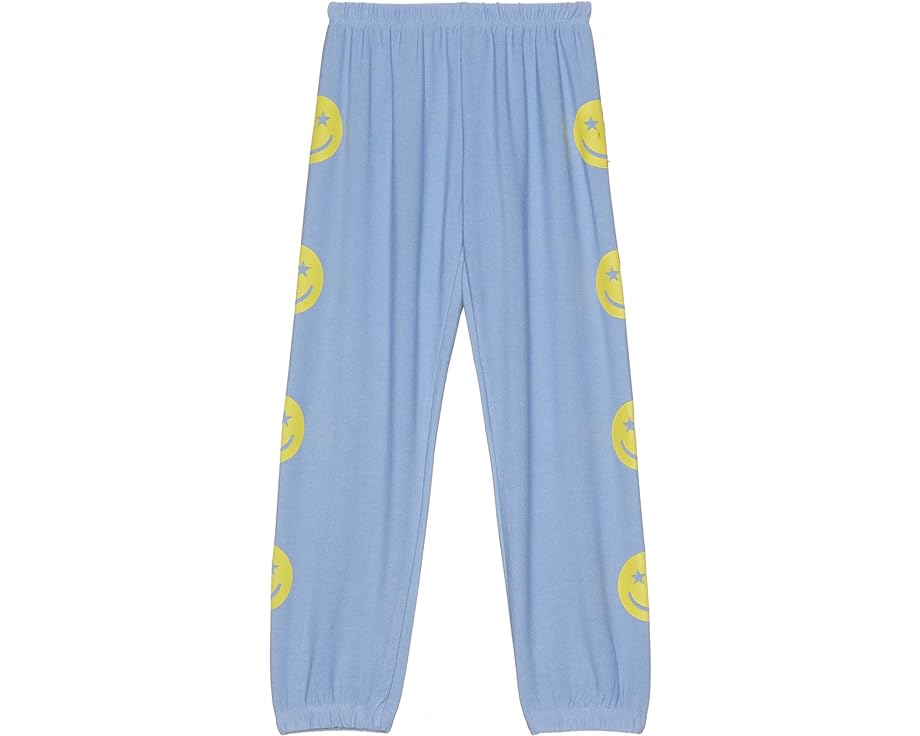 チェイサー 青色 ブルー ジュニア キッズ 【 CHASER KIDS SMILEY PANTS / BLUE HYDRANGEA 】 ベビー マタニティ ボトムス パンツ