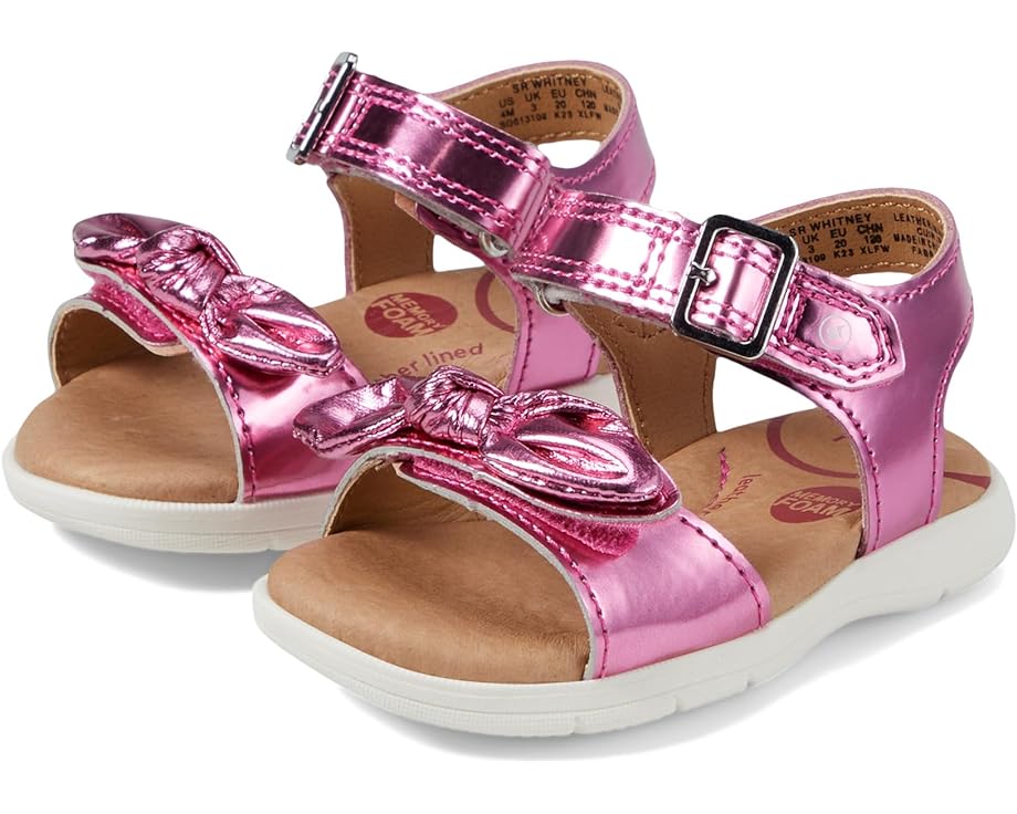 ストライドライト ピンク ジュニア キッズ 【 STRIDE RITE WHITNEY / HOT PINK 】 ベビー マタニティ サンダル｜スニケス 12,567円