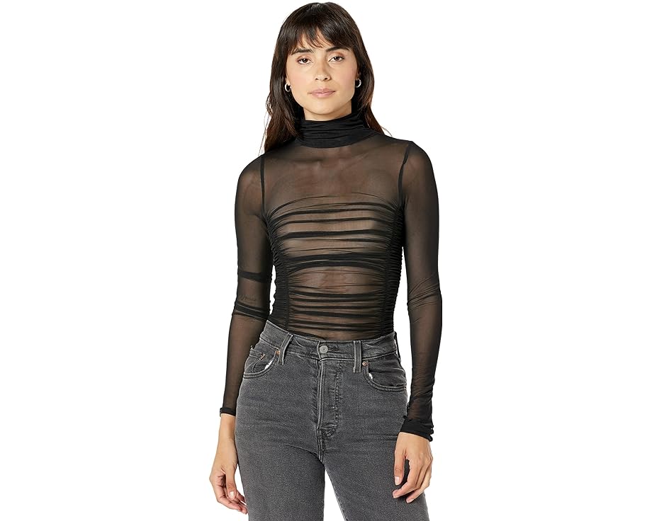 フリーピープル フリー ボディースーツ 黒色 ブラック レディース 【 FREE PEOPLE UNDER IT ALL BODYSUIT / BLACK 】 レディースファッション トップス Tシャツ カットソー｜スニケス