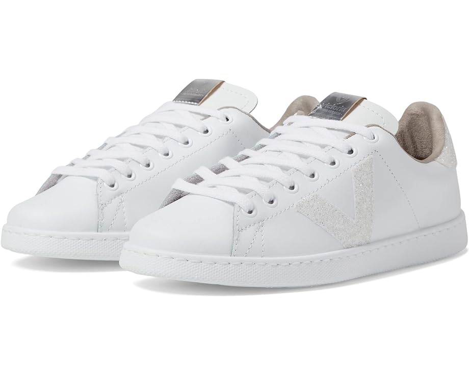 テニス レザー & スニーカー レディース 【 VICTORIA TENNIS LEATHER GLITTER V / 】|スニケス