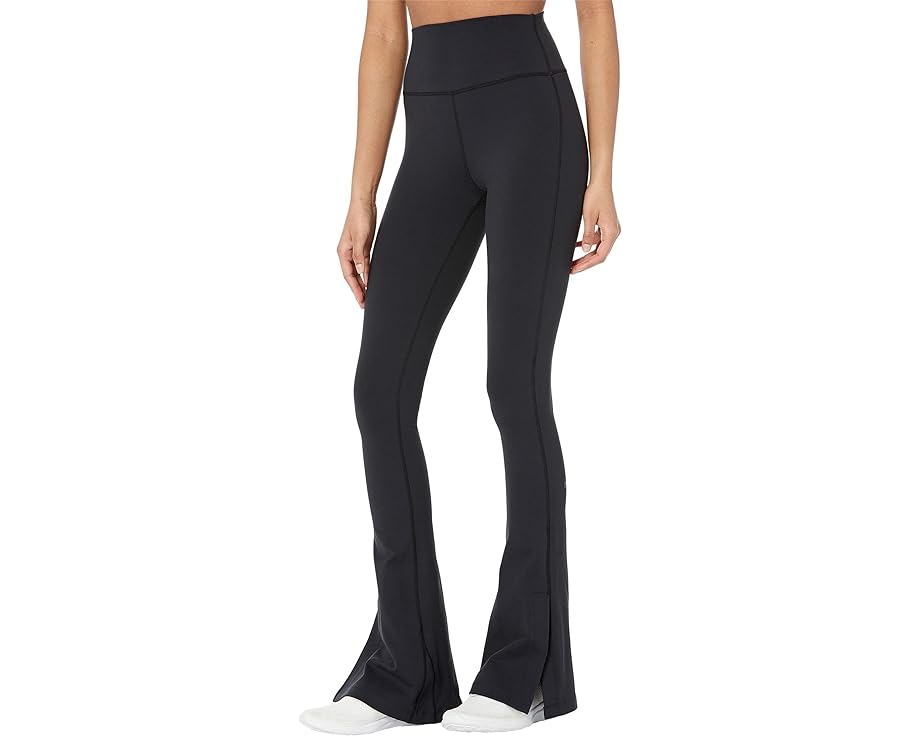黒色 ブラック レディース 【 SPLITS59 RAQUEL HIGH-WAIST SUPPLEX FLARE W/ SIDE SLIT / BLACK 】 レディースファッション ボトムス パンツ