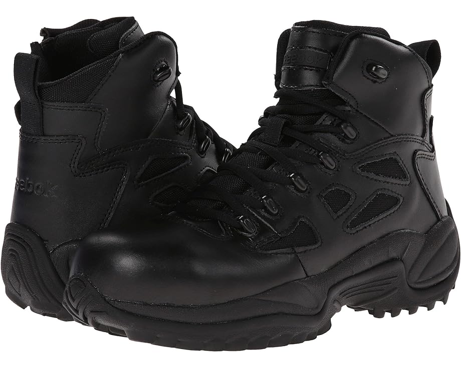 リーボック ワーク リーボック レスポンス 黒色 ブラック 6" メンズ 【 REEBOK WORK RAPID RESPONSE CT / BLACK 】 ブーツ|スニケス