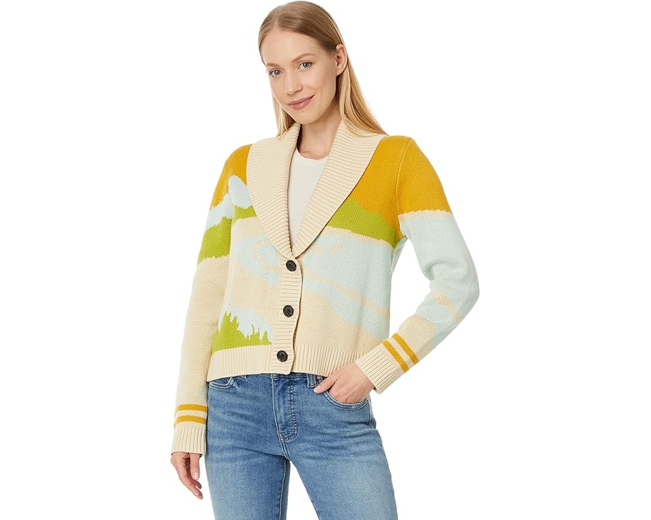 ペンドルトン ウェスタン カーディガン レディース 【 PENDLETON WESTERN SCENIC CARDIGAN / WOODASH MULTI 】 レディースファッション トップス ニット セーター