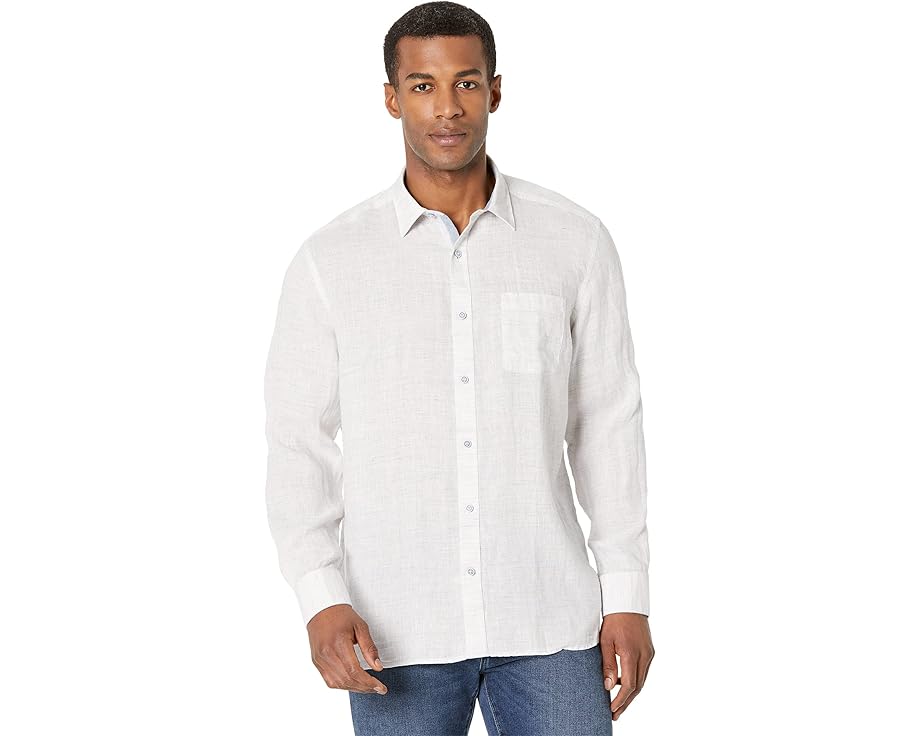 ジョンストンアンドマーフィー 白色 ホワイト & メンズ 【 JOHNSTON & MURPHY SLUB LINEN / WHITE 】 メンズファッション トップス Tシャツ カットソー 19,388円