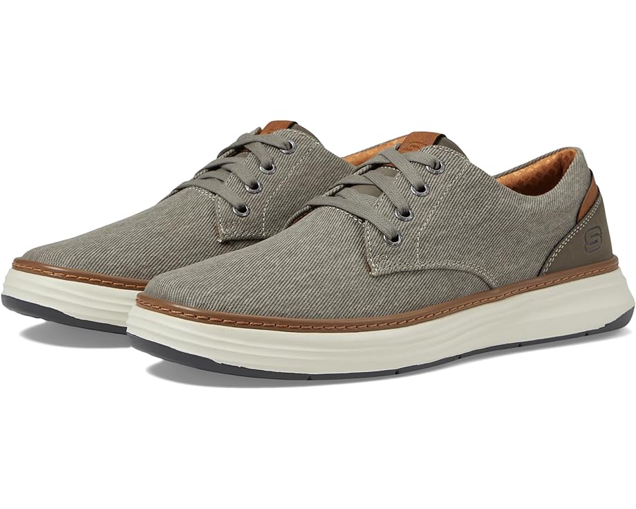 スケッチャーズ スニーカー メンズ 【 SKECHERS MORENO / TAUPE 】