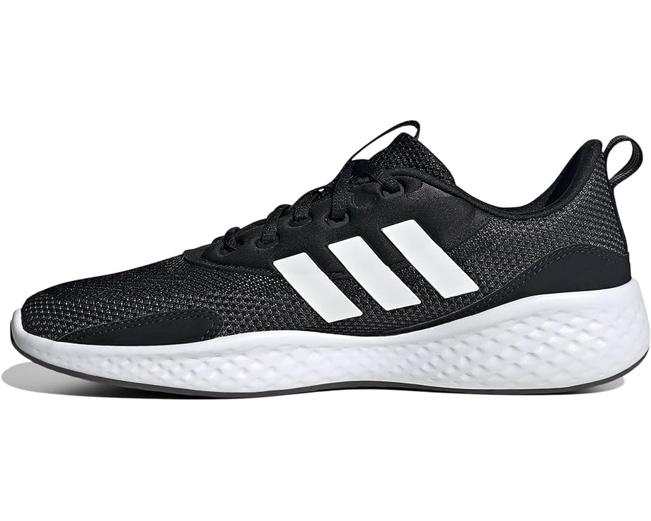 アディダス ランニング アディダス コア 黒色 ブラック 白色 ホワイト 灰色 グレー 3.0 スニーカー メンズ 【 ADIDAS RUNNING FLUIDFLOW / CORE BLACK FOOTWEAR WHITE GREY 】