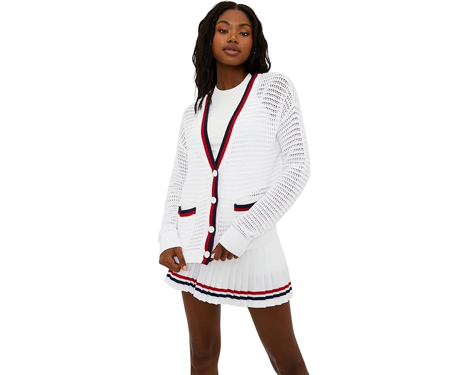 ビーチライオット カーディガン レディース 【 BEACH RIOT GENE CARDIGAN / AMERICANA 】 レディースファッション トップス ニット セーター