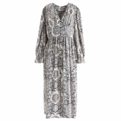 新作入荷 ドレス Vneck Floral Boho Chicwish ドレス ダウン Vネック Chicwish Button ドレス レディースファッション Dress Down Dgb Gov Bf