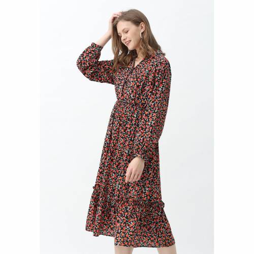 Chicwish Hem ドレス スニケス Red Chicwish レッド シックウィッシュ Hem 赤 ドレス レディース Frill Dress レディース ファッション ファッションブランド カジュアル Posy ラップ Wrap Chicwish Hem ドレス スニケス Red Chicwish レッド シックウィッシュ Hem 赤 ドレス レディース Frill Dress レディース ファッション ファッションブランド カジュアル Posy ラップ Wrap