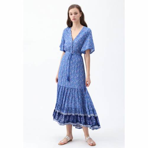 New限定品 楽天市場 シックウィッシュ Chicwish ドレス マキシドレス Chicwish Last Nights Of Boho Color レディースファッション ドレス スニケス 国産 Caronova Sa Com