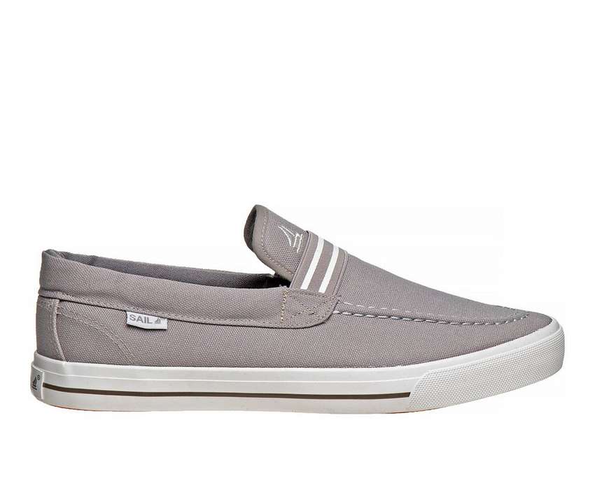 日本製 メンズ スリッポン スニーカー 運動靴 灰色 グレー Men S Slipon Sail Buoy Shoes Grey