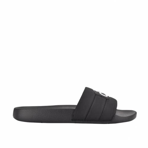 カルバンクライン レディース 涅色 黒色 Women S Calvin Klein Almyra Sport Slides Black Nenewsroom Com