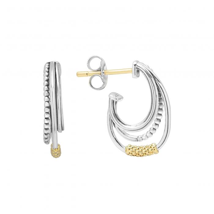 フープ フープ Twotone ナイキ Caviar Hoop Station Superfine Lagos スニーカー Gold Earrings Silver ジュエリー アクセサリー レディースジュエリー 送料無料 スニーカーケース 店ファッションブランド カジュアル ファッション アクセサリー