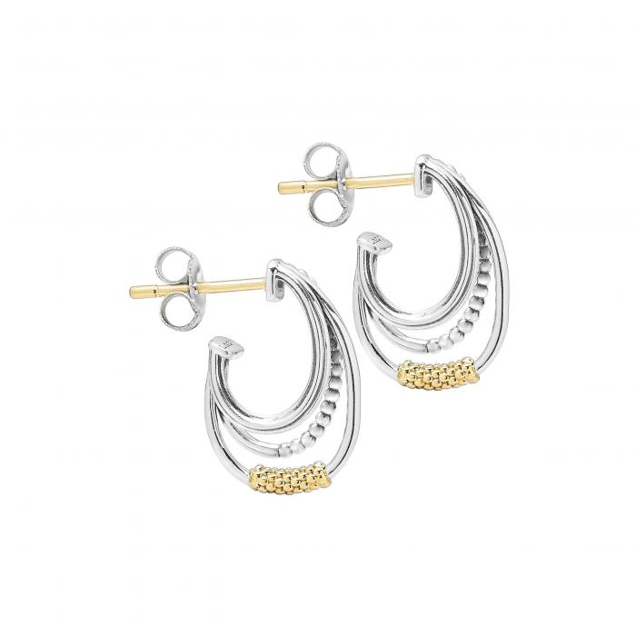 フープ フープ Twotone ナイキ Caviar Hoop Station Superfine Lagos スニーカー Gold Earrings Silver ジュエリー アクセサリー レディースジュエリー 送料無料 スニーカーケース 店ファッションブランド カジュアル ファッション アクセサリー