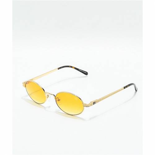 Gods バッグ Gold Gods ファッション Gods 金色 Sunglasses ゴールド アクセサリー Gold The Gradient サングラス 眼鏡 スニケスファッションブランド The オレンジ Gold カジュアル 橙 Ares Orange 在庫一掃セール サングラス Centuria Ec