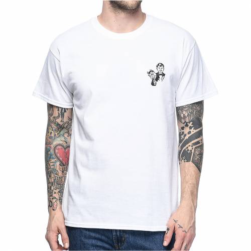 中古 A Lab 白色 ホワイト Tシャツ Schemin Alab White Tshirt メンズファッション トップス Tシャツ カットソー スニケス 21新春福袋 Afuchilecompra Cl