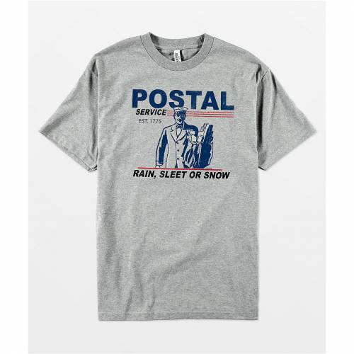 大特価 New World Sales 灰色 グレー Tシャツ New World Sales Usps Post Man Grey Tshirt メンズファッション トップス Tシャツ カットソー 初売り Www Porsche Com Mk