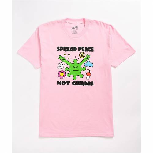 注目ブランド A Lab ピンク Tシャツ Pink Alab Spread Peace Tshirt メンズファッション トップス Tシャツ カットソー クーポン対象外 Mahottaripost Com Np