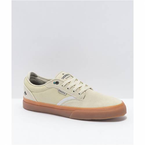 エメリカ Emerica イメリカ 白み 白さ スケート スニーカー 運動履きもの メンズ Skate Emerica Dickson White Gum Shoes ファッションブランド 快適 ファッション スニーカー Pasadenasportsnow Com