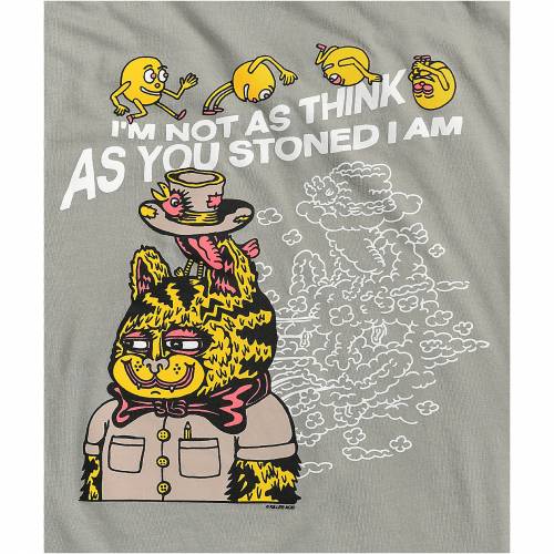Killer Acid 灰色 グレー Tシャツ チャコール メンズ Killer Acid Stoned I Am Grey Tshirt Charcoal septicin Com