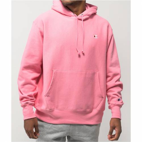 魅力的な チャンピオン Champion チャンピオン リベンジ フーディー パーカー ピンク Pink Champion Reverse Weave Small C Guava Hoodie メンズファッション トップス パーカー 格安 Solutionspcchezvous Fr