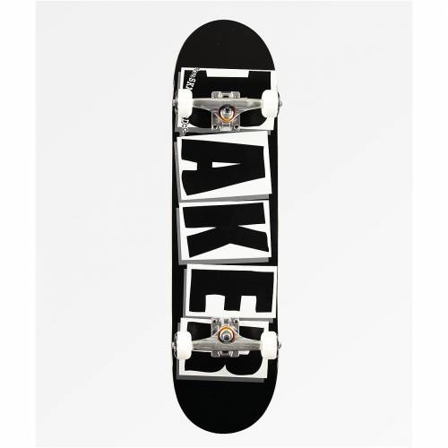 カジュアル 本体 コンプリート Skateboards ファッションブランド ファッション スケートボード ブラック スケートボード インラインスケート ロゴ ユニセックス 8 25 Quot Baker 黒色 ユニセックス Brand Baker Skateboards Logo Black Skateboard Complete