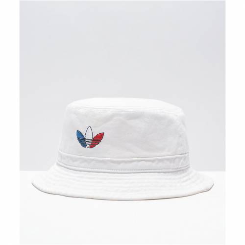 アディダス Adidas アディダス オリジナルス 白色 紅毛 荷いシャポー Adidas Originals Tri Color White バッグ 総大将 被り物 メンズキャップ 帽子 ファッション商標 インフォーマル ファッション キャップ ハット Pasadenasportsnow Com