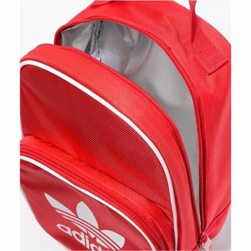 アディダス Adidas アディダス オリジナルス お昼 御徒面子 赤み レッド ユニセックス Red Adidas Originals Santiago Scarlet Lunch Bag Gdc Groupe Com