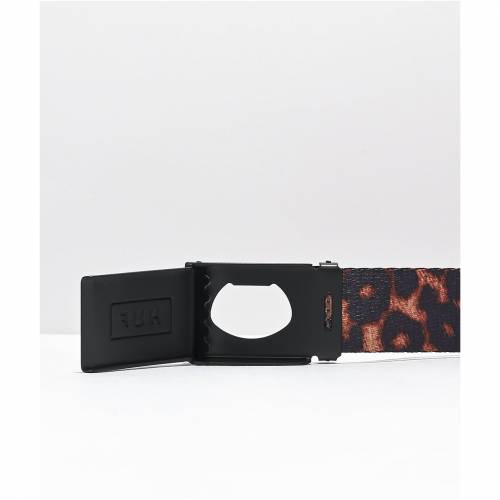 ハフ ヒョウ柄 レオパード ベルト メンズ 【 HUF USUAL LEOPARD WEB BELT ASSORTED 】