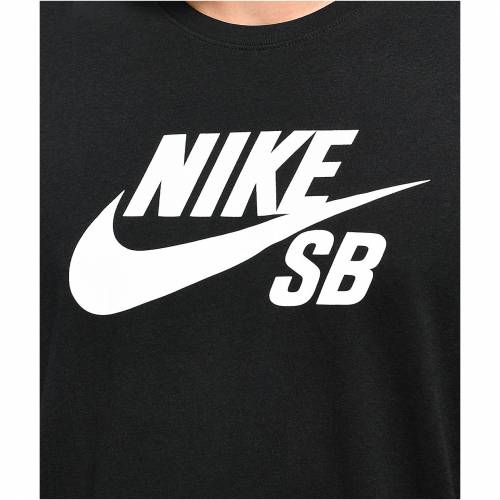 ナイキエスビー Nike Sb エスビー からから対応 ロゴタイプ 黒 墨染め Tセーター メンズ Drifit Nike Sb Logo Black Tshirt 流行り物ブランド 非公式 ファッション Usdre Com