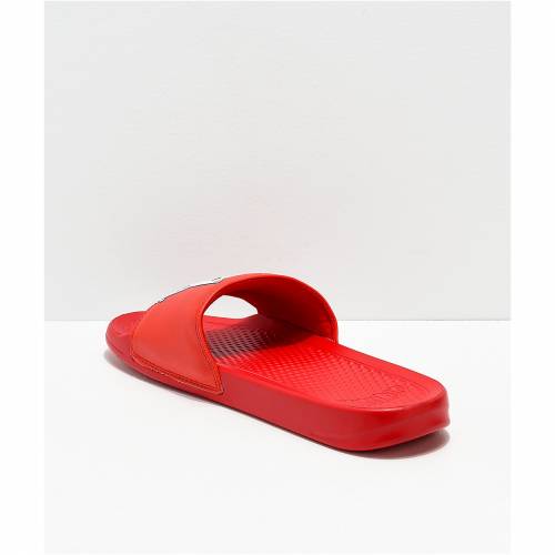 リップンディップ 赤 レッド サンダル メンズ Red Ripndip Lord Nermal Slide Sandals Sermus Es