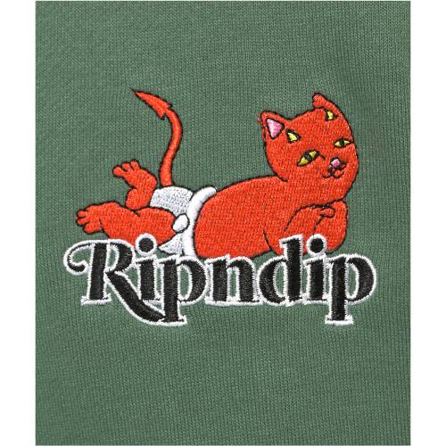 リップンディップ フーディー パーカー グリーン 緑 メンズ トップス 
