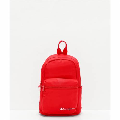 激安特価 チャンピオン Champion チャンピオン タグ 赤 レッド バックパック バッグ リュックサック Red Champion Cadet Crossover Mini Backpack Bright バッグ レディースバッグ 宅送 Babymarket Hu