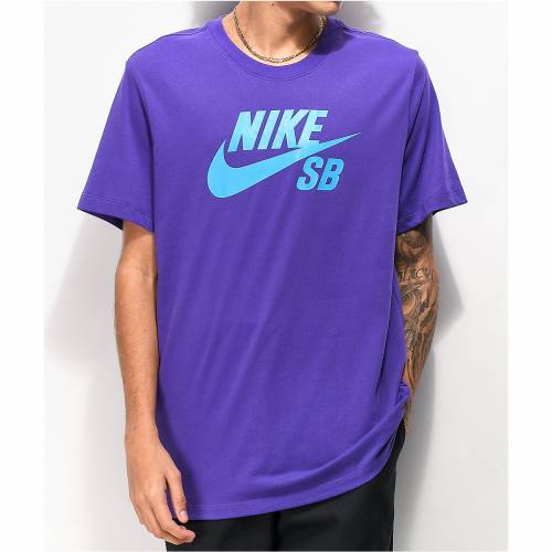 楽天ランキング1位 Tシャツ カットソー エスビー Sb Nike ナイキエスビー ドライフィット カットソー Tシャツ トップス メンズファッション Tshirt Teal Logo Nike Purple Drifit Sb Tシャツ パープル 紫 ロゴ Dgb Gov Bf