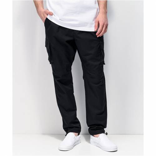 人気カラーの 黒色 Hall Ninth ブラック パンツ ズボン メンズファッション Black Trance Hall Ninth カーゴ パンツ カーゴ Zezm50 Colegiomaterdei Net