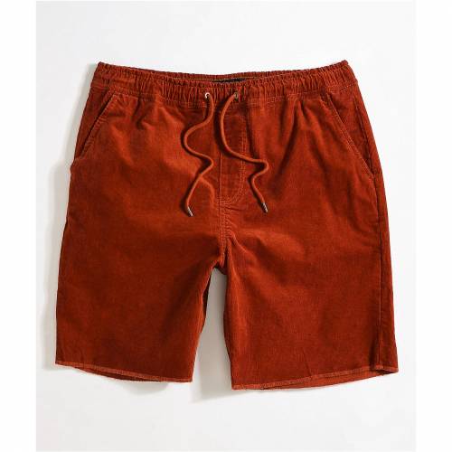 新品 ハーフパンツ ショーツ コーデュロイ Brixton ブリクストン 赤 パンツ ズボン メンズファッション Dark Shorts Drawstring Corduroy Brick Ii Madrid Brixton Red レッド Zezm50 Bhavaspa Com