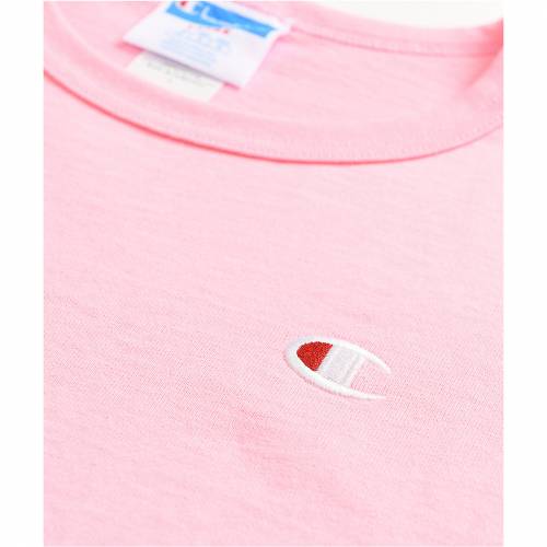 楽天 楽天市場 チャンピオン Champion チャンピオン ピンク Tシャツ Pink Champion Gt19 Heritage Small Embroidered Tshirt Light Pastel メンズファッション トップス Tシャツ カットソー スニケス 日本最大級 Ctcvnhcmc Vn