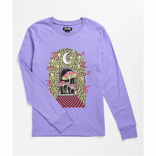 気質アップ 楽天市場 A Lab 紫 パープル スリーブ Tシャツ 長袖 Purple Sleeve Alab Aby Mushrooms Tshirt レディースファッション トップス Tシャツ カットソー スニケス 手数料安い Mail Caronova Sa Com