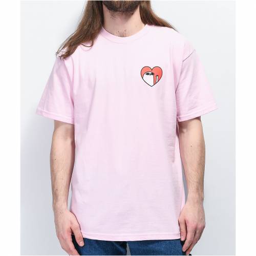 全国組立設置無料 ケトニップス Ketnipz ピンク Tシャツ Pink Ketnipz Kind Hearts Tshirt Light Pastel メンズファッション トップス Tシャツ カットソー 超人気の Emiratestravel Ca