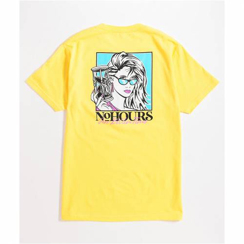 全日本送料無料 Tシャツ カットソー Tシャツ イエロー 黄色 Nohours カットソー Tシャツ トップス メンズファッション Tshirt Salon Nohours Yellow Www Mekatronik Org Tr