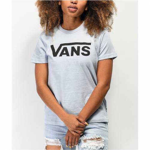 最も優遇の Tシャツ カットソー 青色 バンズ Vans ヴァンズ ブルー カットソー Tシャツ トップス レディースファッション Tshirt Blue Zen V Flying Vans Tシャツ Arotel Mg