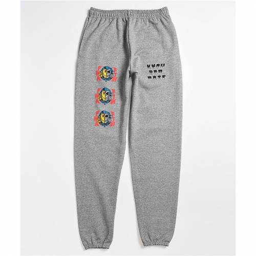 Pma ノウバッドデイズ ファッションブランド Daze 灰色 パンツ ファッション Bad カジュアル Daze Bad Sweatpants Daze Daze グレー スニケス ロングタイツ Know 灰色 Grey メンズ Know