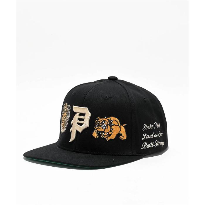 プリミティブ Primitive 【 Altar Black Snapback Hat Men's Black 】 黒色 ブラック Snapback スナップバック バッグ メンズ 黒色 ブラック
