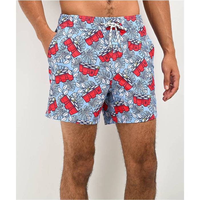 Party Pants 【 Wilmington Blue Board Shorts Men's Blue 】 青色 ブルー ショーツ メンズ 青色 ブルー